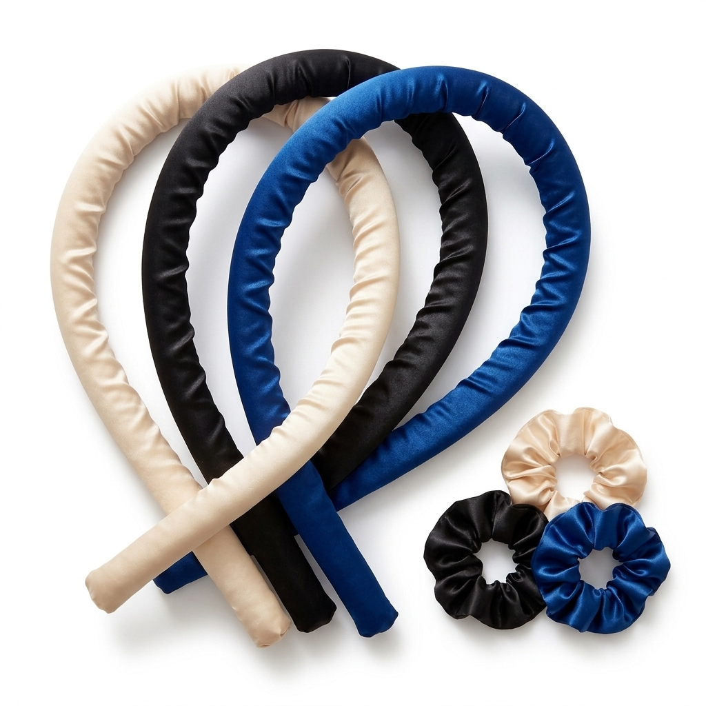 Kit ONDÉ de rizos sin calor en sus tres colores: champán, negro y azul